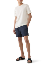 Solid Swimming Shorts