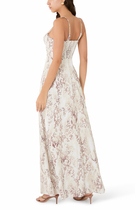 Sutton Python Print Maxi Dress