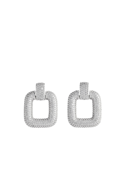 Crystal Knocker Earrings