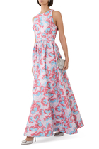 Ceramica Jacquard Shaw Dress