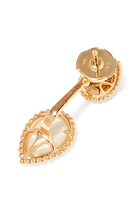 Serpent Bohème Double Motif Diamond Single Stud Earring