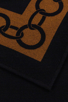 Chains Wool Throw