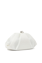 Gemma Crystal Pearl Clutch Bag