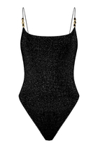 Glazed Lumiere Lurex Bead Swimsuit