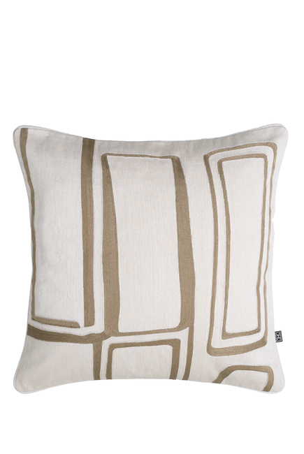 Ribeira Embroidered Cushion