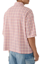 Plaid Summerlandum Cropped Shirt