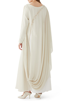 Lyraeve Double Layer Embroidered Dress