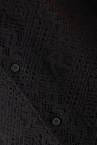All-Over Crochet Shirt
