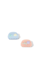 Kids Floral Acetate Claw Clips