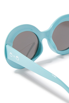 Kids Round Frame Sunglasses