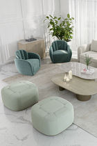 Gem 111 Swivel Arm Chair 