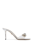 Double Bow Embellished 85 Sandals