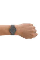 Riis Three-Hand Stainless Steel Mesh Watch