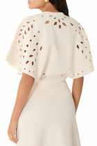  Josie Cape Sleeve Knit Top 