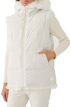 Fur Padded Gilet