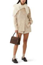 Dais Linen Mix Shorts