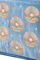 Pearl Shell Makeup Bag  