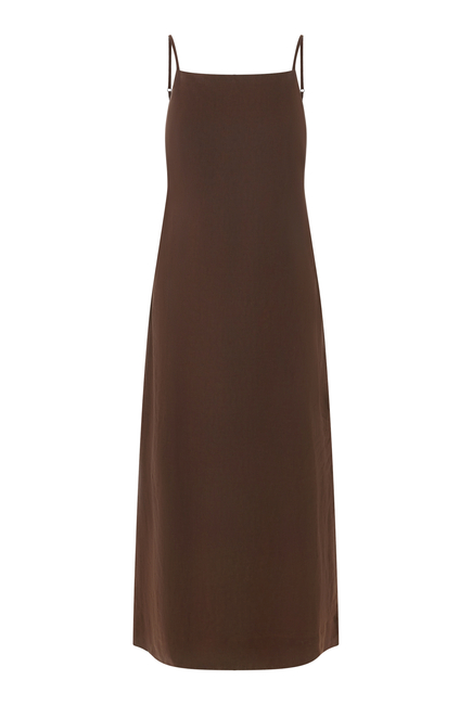 Malu Linen Midi Dress
