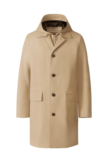 Mathias 3-in-1 Balmacaan Coat with Removable Down Liner