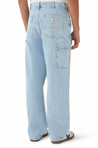 Single Knee Denim Pants