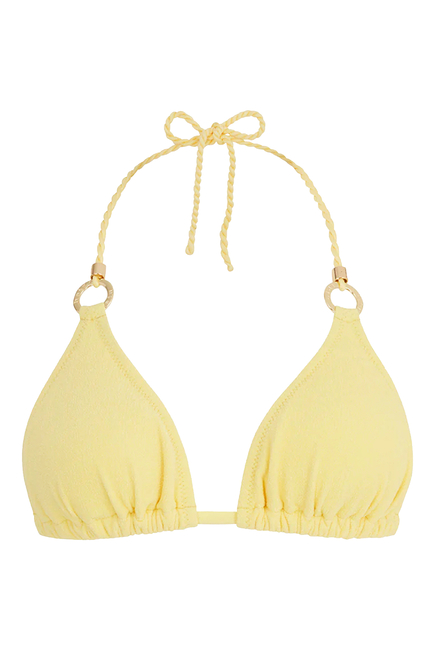 Mazunte Triangle Ring Bikini Top
