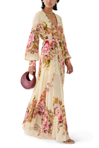 Sama Floral Long Dress