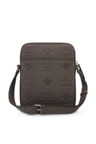 Klassik Crossbody in Maxi Monogram Leather