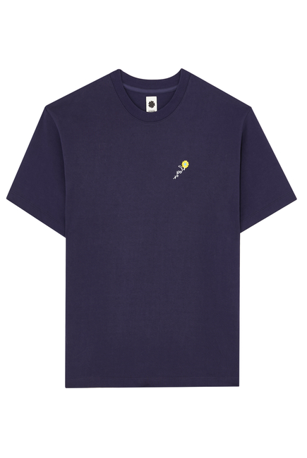 Floral Embroidered T-Shirt