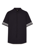 Marina Stripe Sleeves Shirt