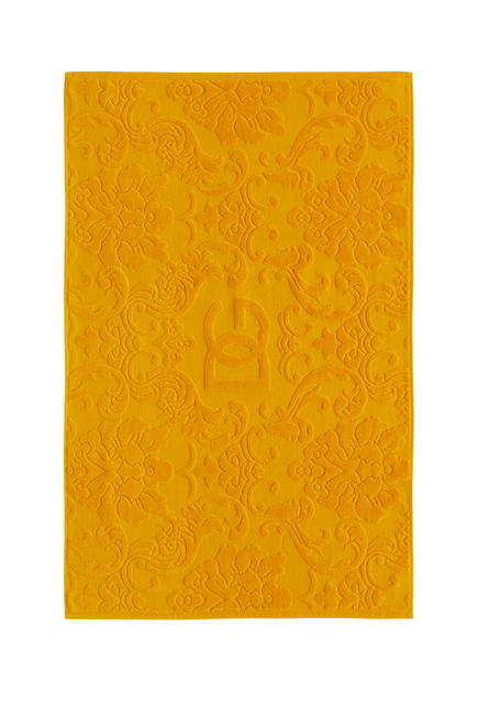 Terry Cotton Logo Bath Mat