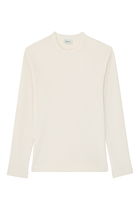 Rib Long Sleeves T-Shirt