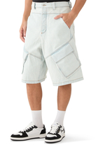 Wide Cargo Shorts