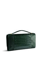 Small Hourglass Top-Handle Bag