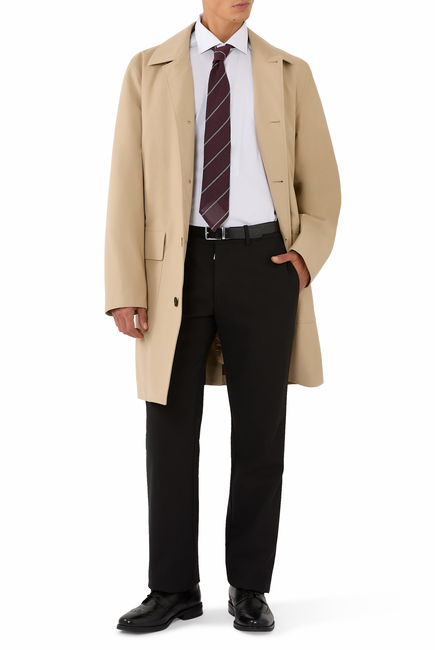 Striped Grenadine Silk Tie