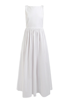 Tie Back Midi Dress