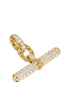 DY Madison® Toggle Pendant, 18k Yellow Gold & Diamonds