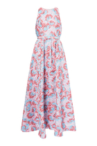 Ceramica Jacquard Shaw Dress