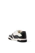 Sneakers with Contrasting Inserts