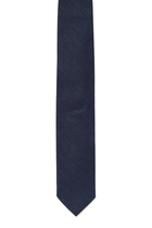 Solid Silk Linen Cotton Tie