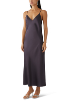Silk Satin Clea Dress
