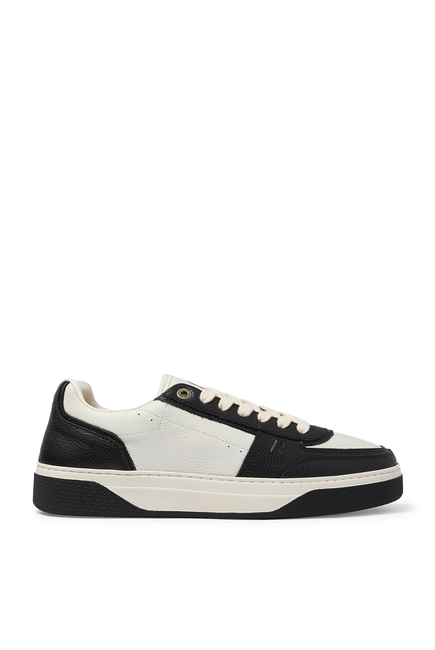  Initial Leather Sneakers