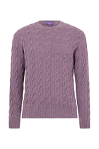 Cable-Knit Cashmere Sweater