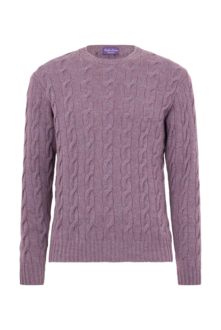 Cable-Knit Cashmere Sweater