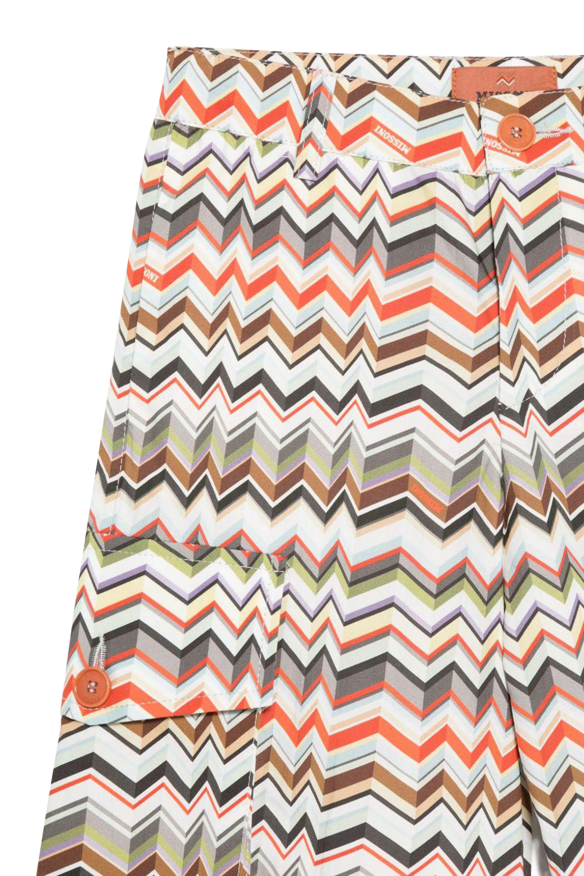 Kids Zigzag Pattern Shorts