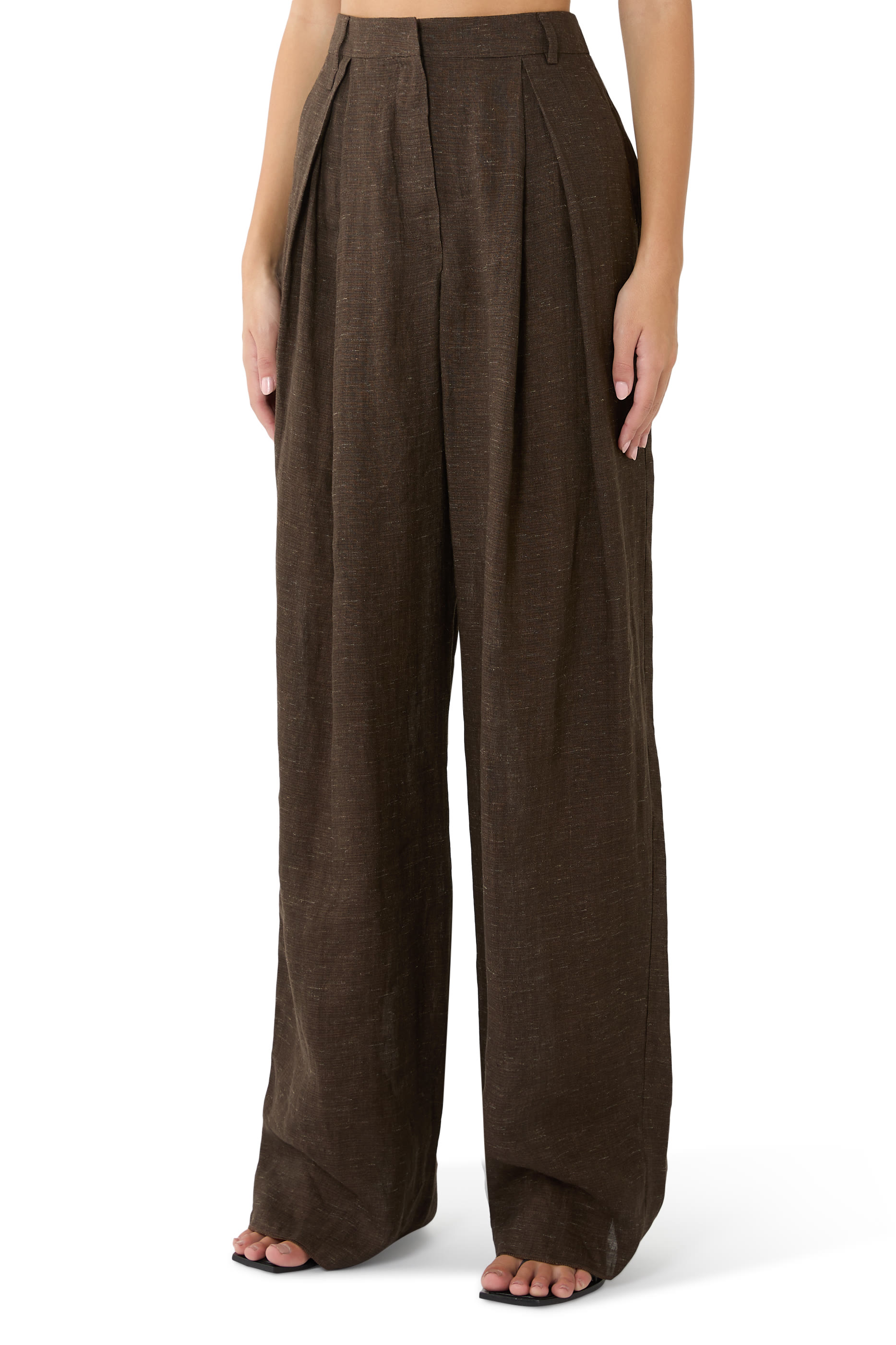 Icon Linen Chambray Trousers 