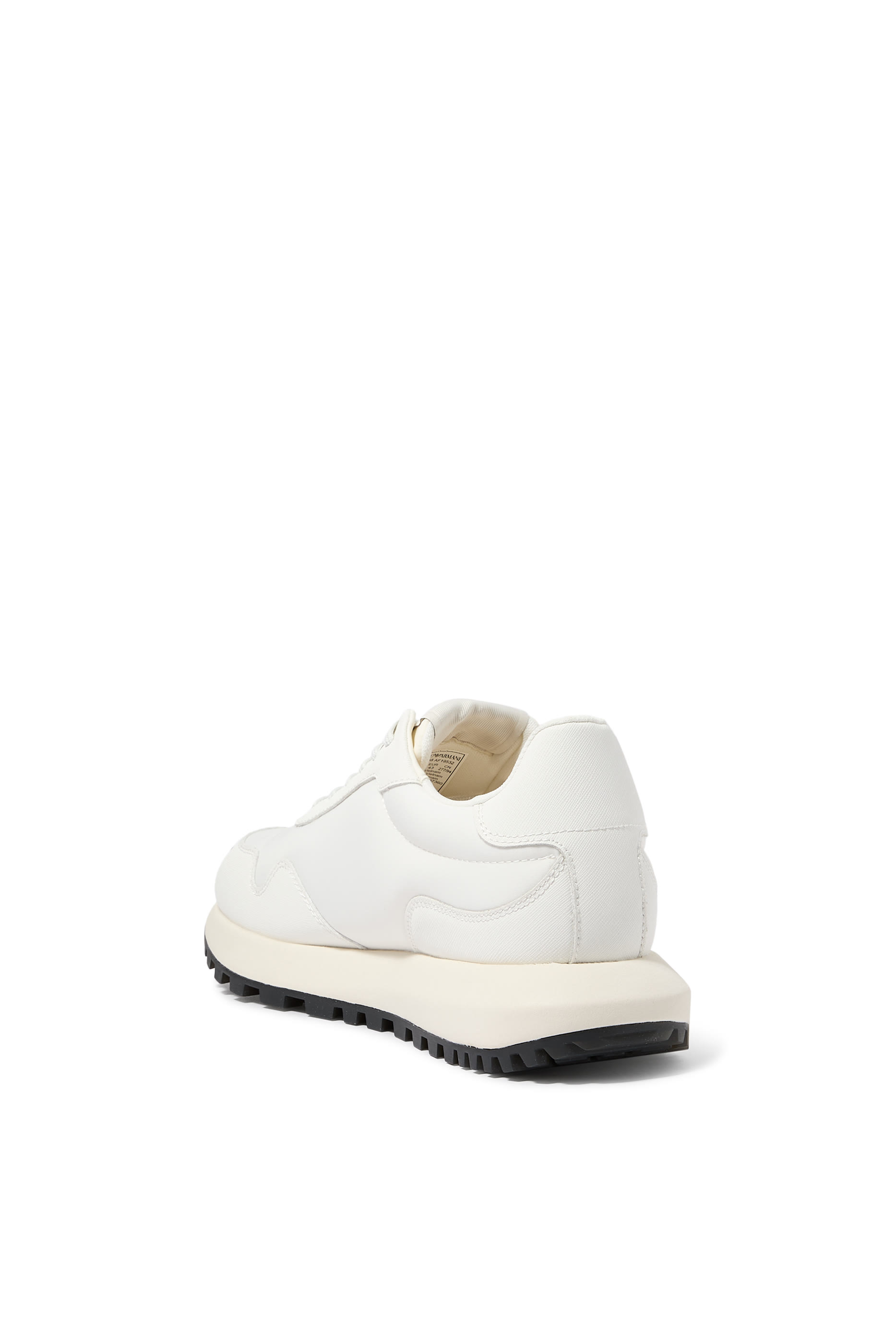 ASV Recycled Nylon Sneakers with Regenerated Saffiano Details