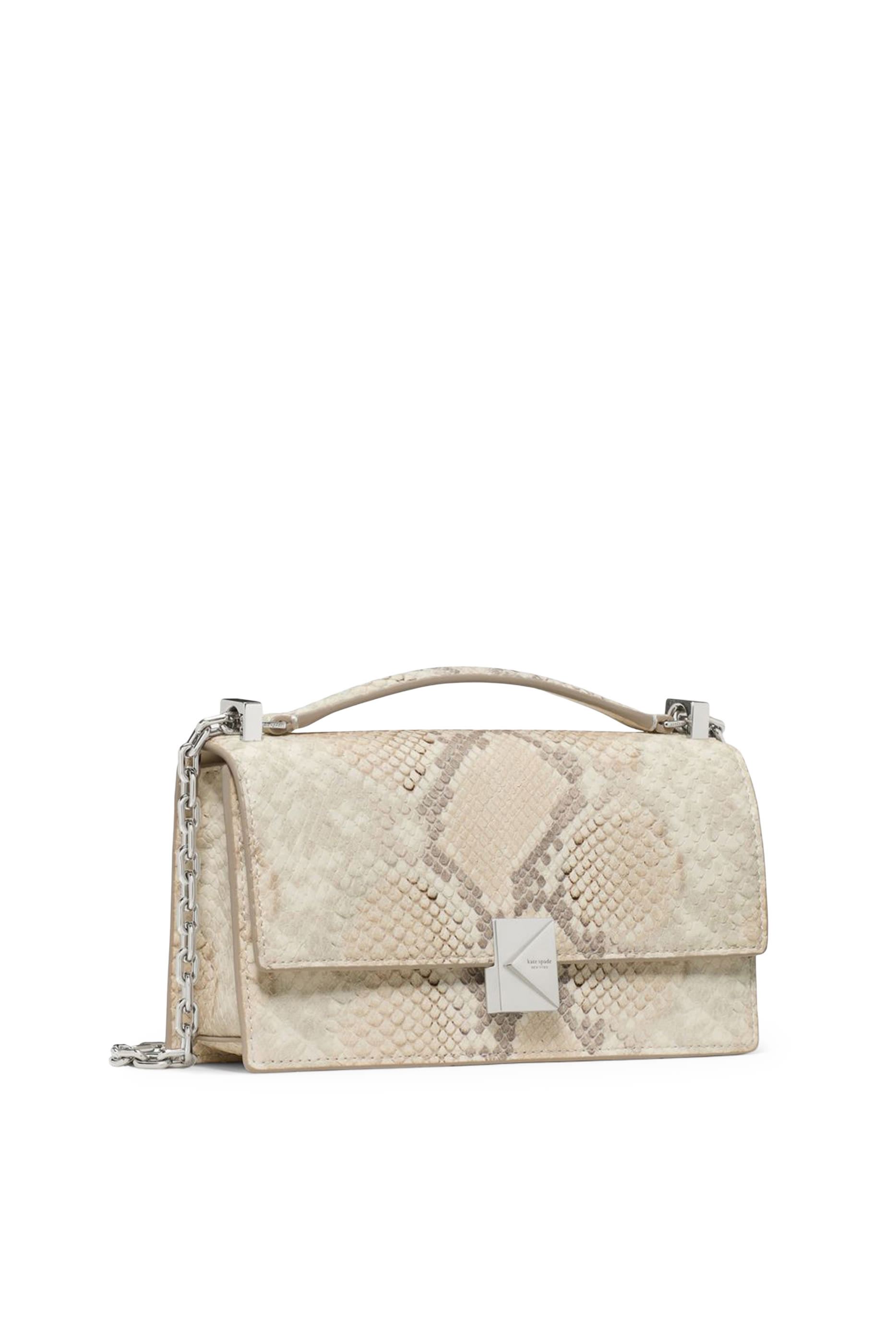 Deco Snake Embossed Mini Crossbody Bag