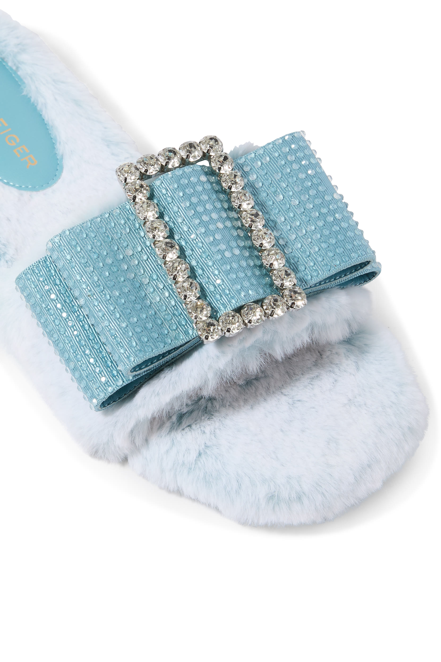 Cosy Bow Slide Flats 