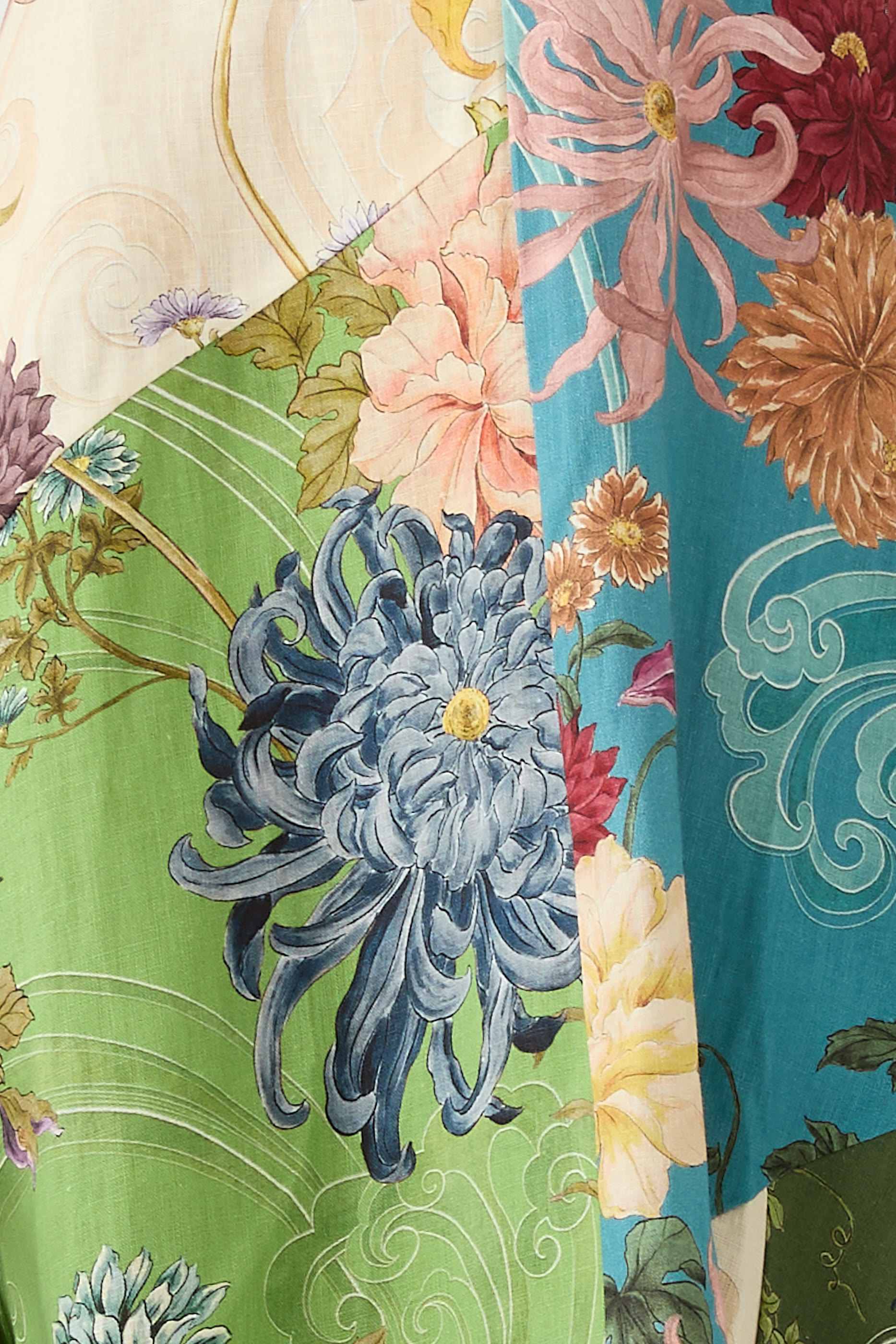  Avery Spliced Midi Dress