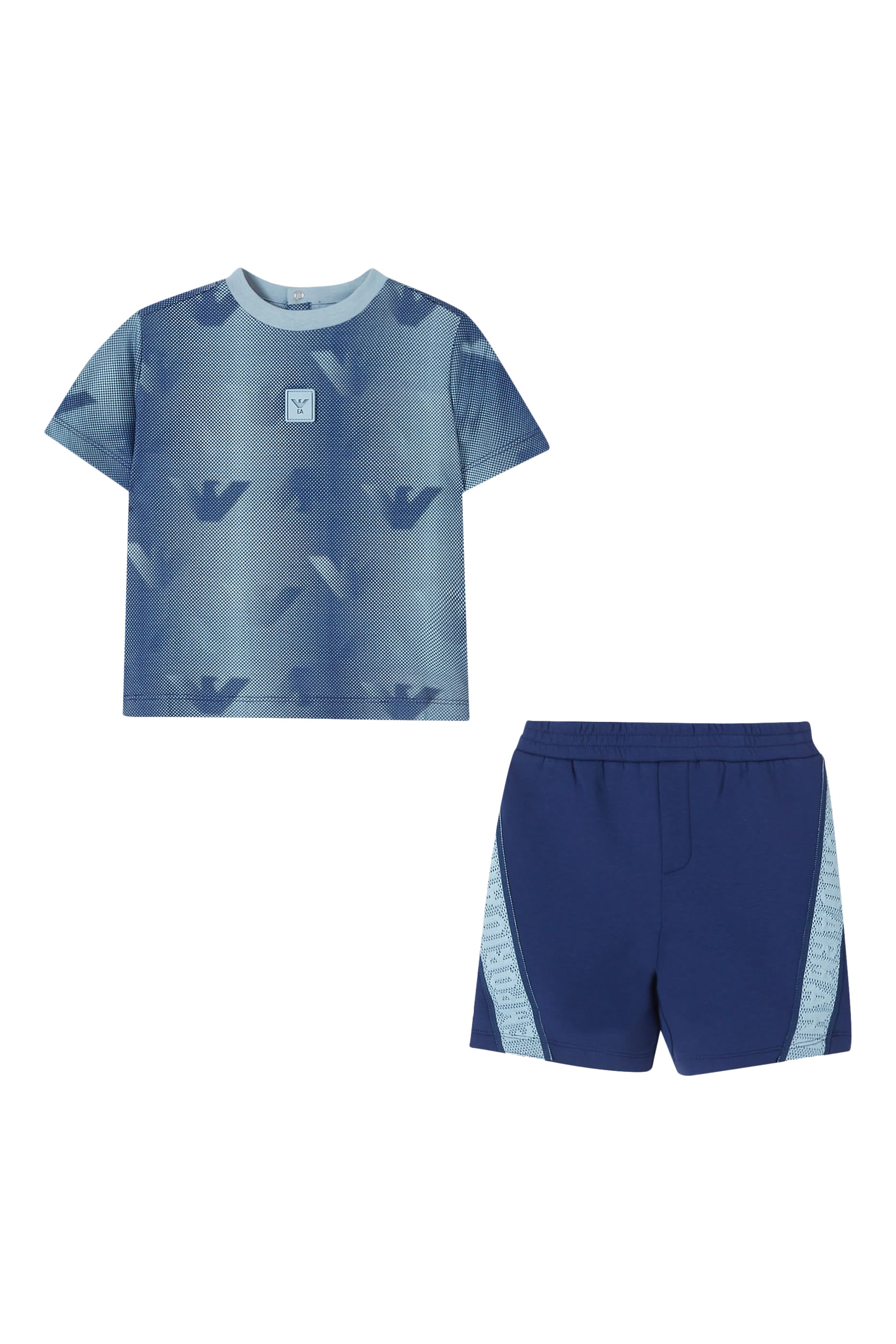 Kids Logo T-Shirt & Shorts Set